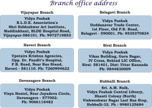 Branch office Address